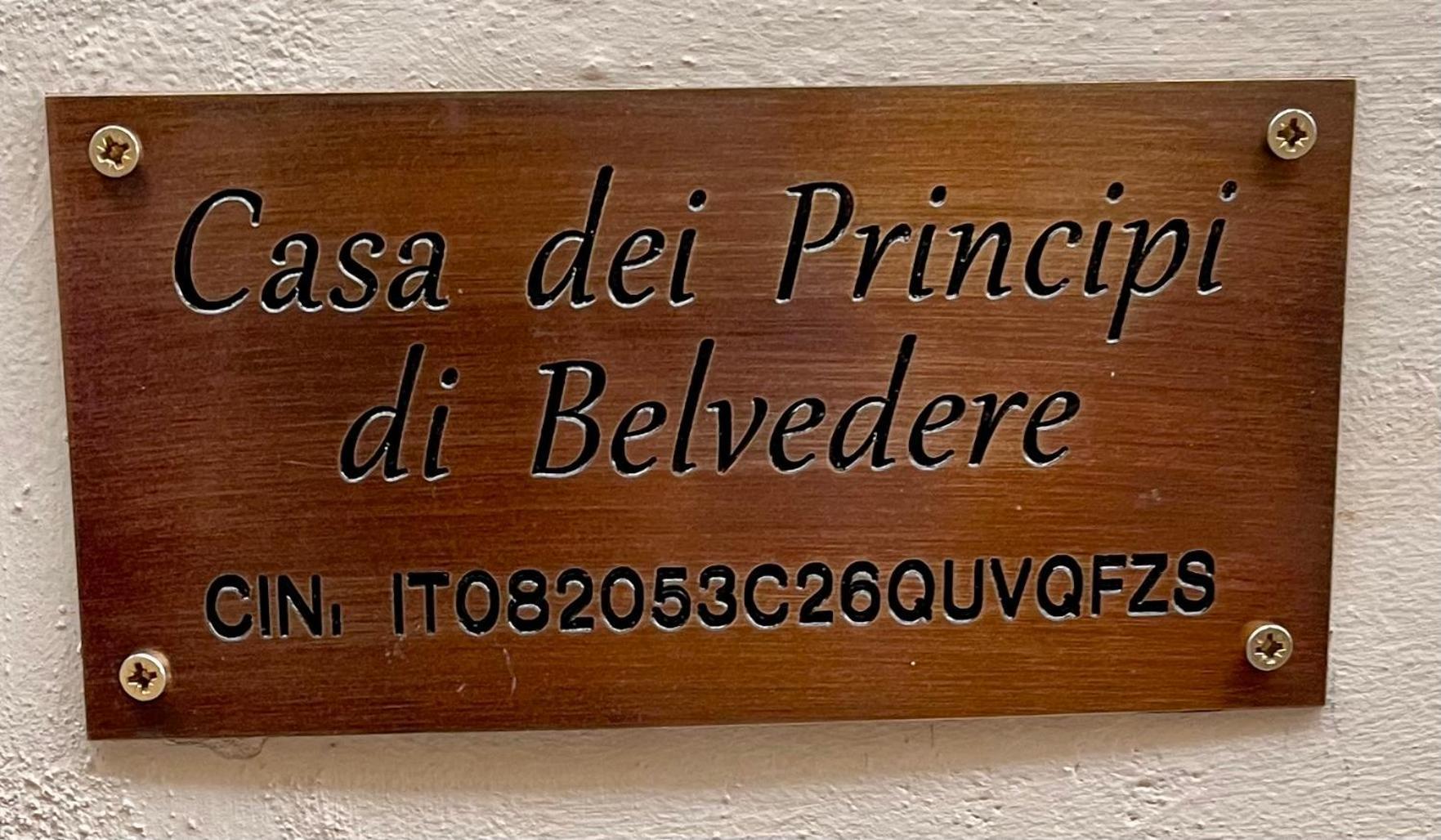 Apartment Casa Dei Principi Di Belvedere *